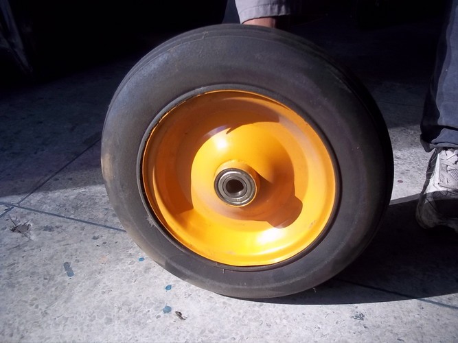 350-8 Solid Wheel