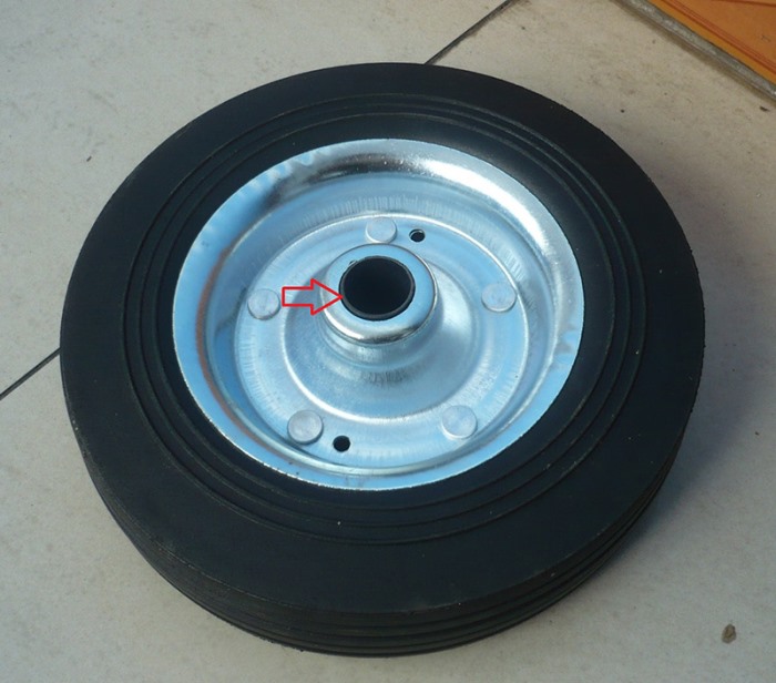 8 inch Solid wheel